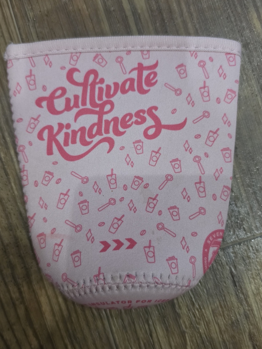 Cultivate Kindness Pink Drink Cozy